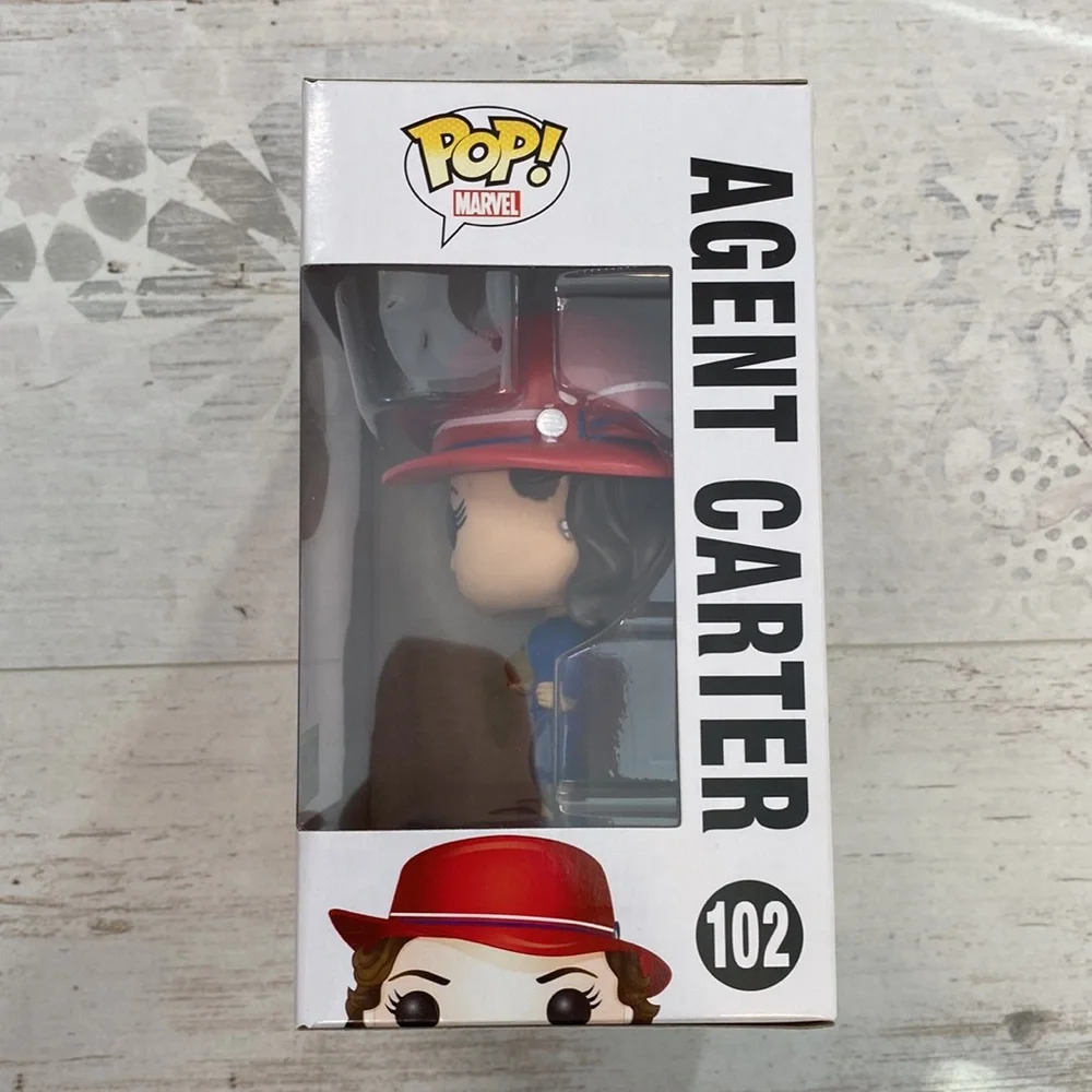 Funko Pop Agent Carter #102 Marvel Bobble Head - Picture 4 of 10